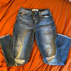 KanCan Distressed Skinny Jeans